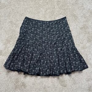 Polo Ralph Lauren Western Bandana Black Paisley A-Line Skirt Size 8